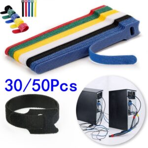30pcs/50pcs Detachable Cable Ties