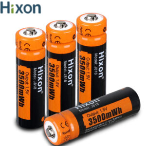 4pc 3500mWh 1.5V AA Lithium Rechargeable