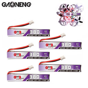 5PCS GAONENG GNB 380mAh 1S 3.8V