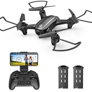 HOLY STONE HS340 Mini Drone with 720P WiFi FPV Camera for Kids Adults, RC Quadcopter with Throw to Go, Circle Fly, Auto Rotation, Gesture/Voice Control, Waypoint Fly, 3D Flips, Fun Toy for Boys Girls
